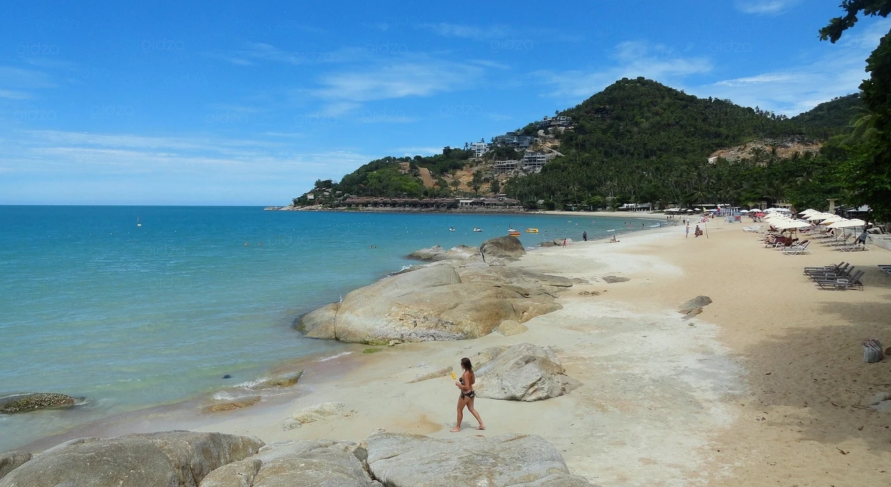 Пляж Чавенг Ной, Самуи, Таиланд (Chaweng Noi Beach, Koh Samui)