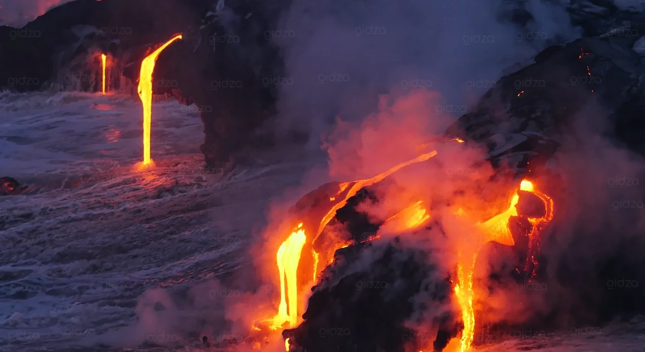 Опасные действующие вулканы мира