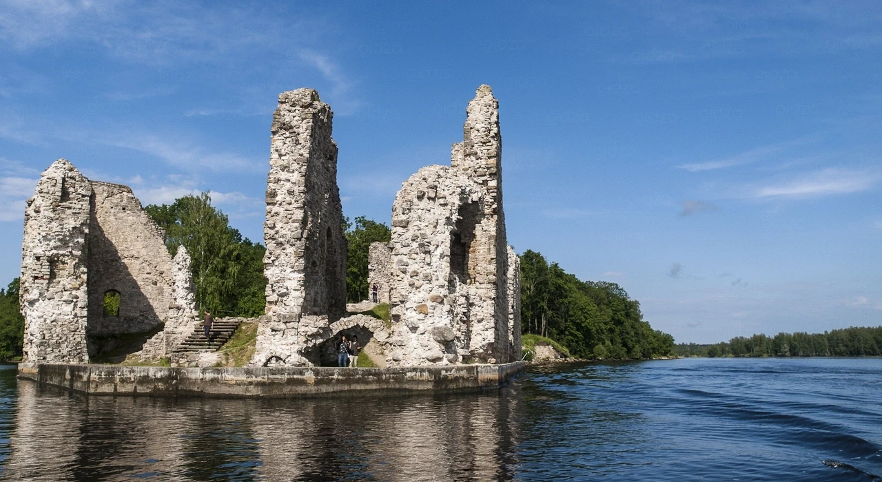 Руины Кокнесского замка, Латвия