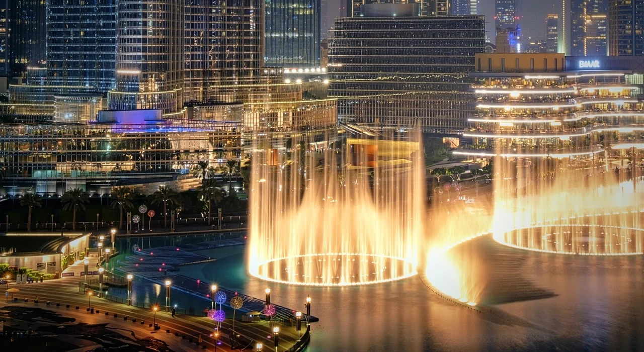 Дубайский фонтан