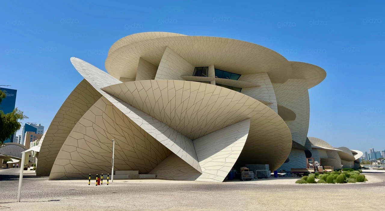 Здание Национального музея Катара