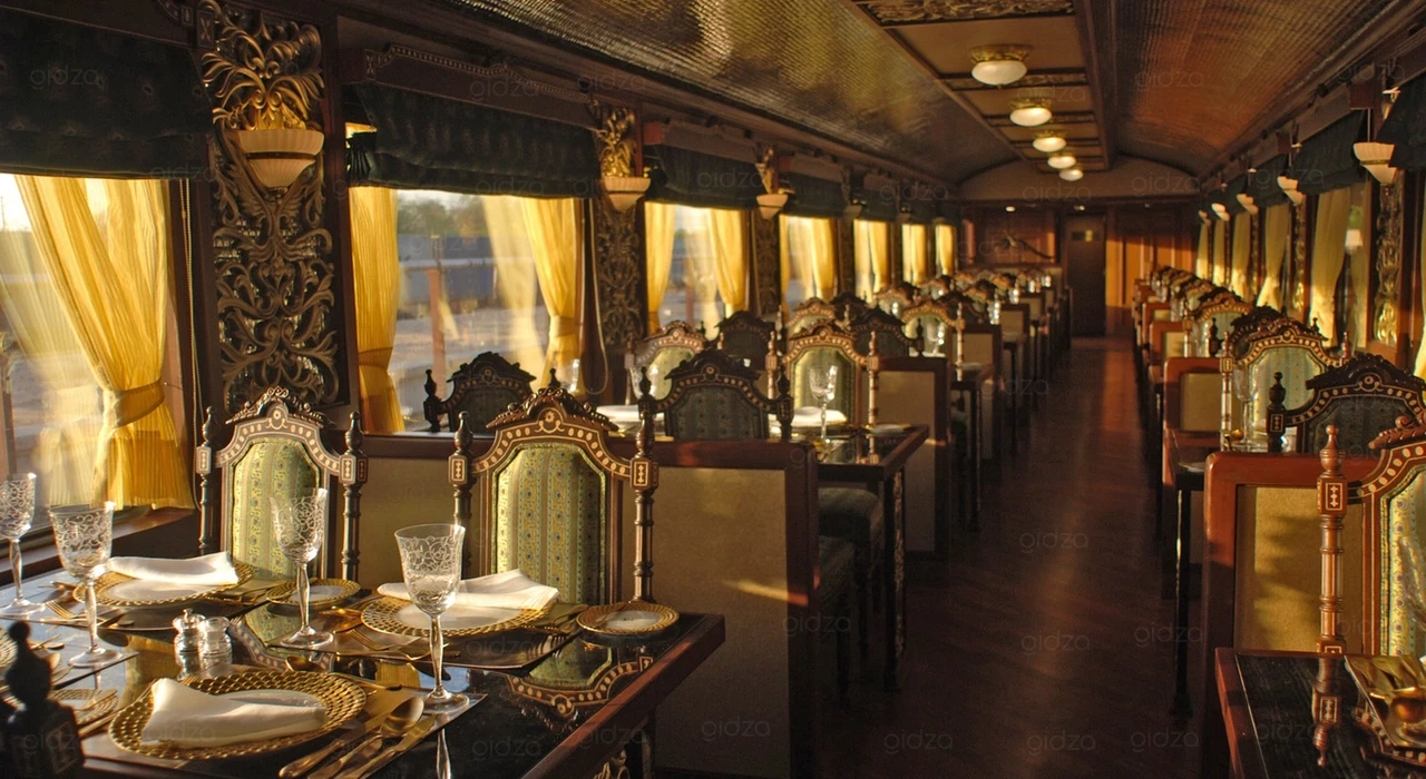 Ресторан поезда Maharaja’s Express