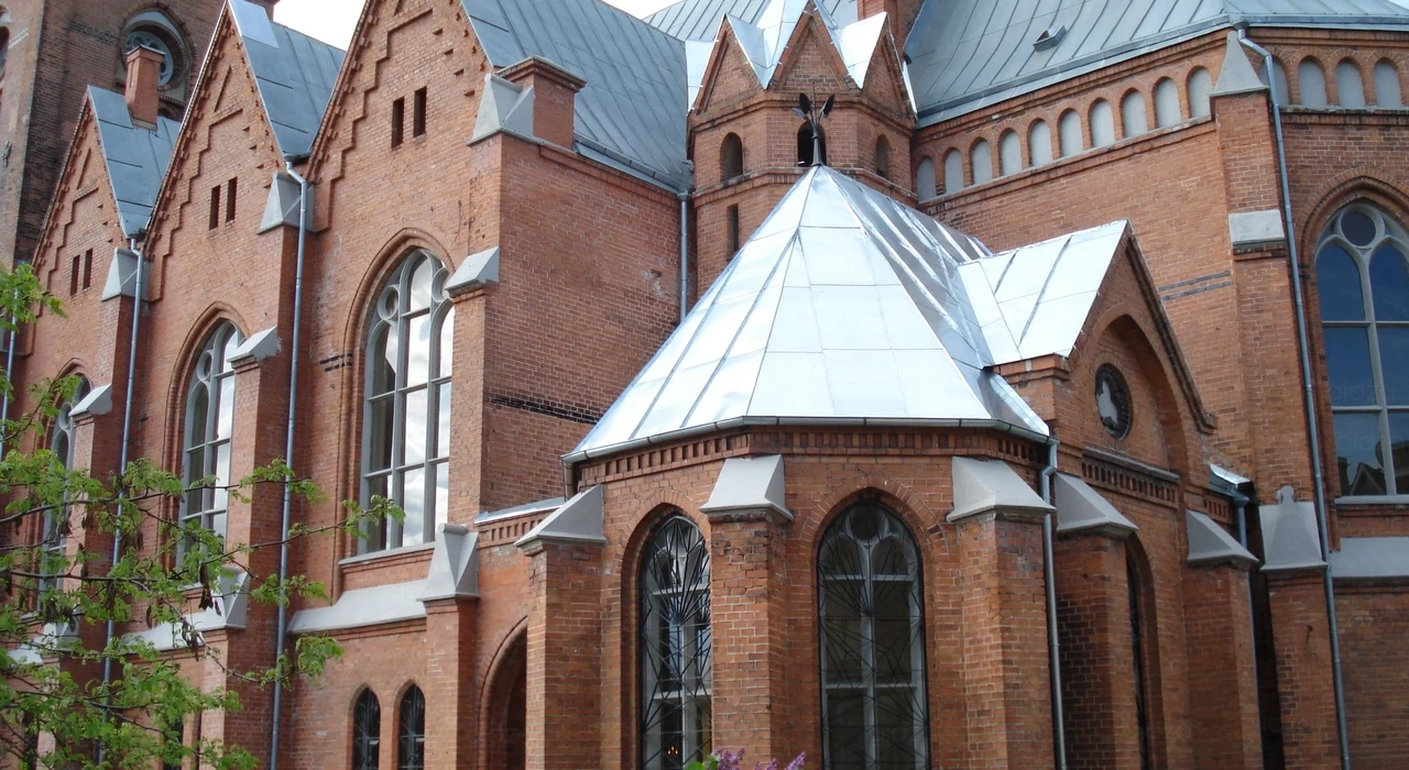 Евангелическо-лютеранская церковь Мартина Лютера в Даугавпилсе, Латвия