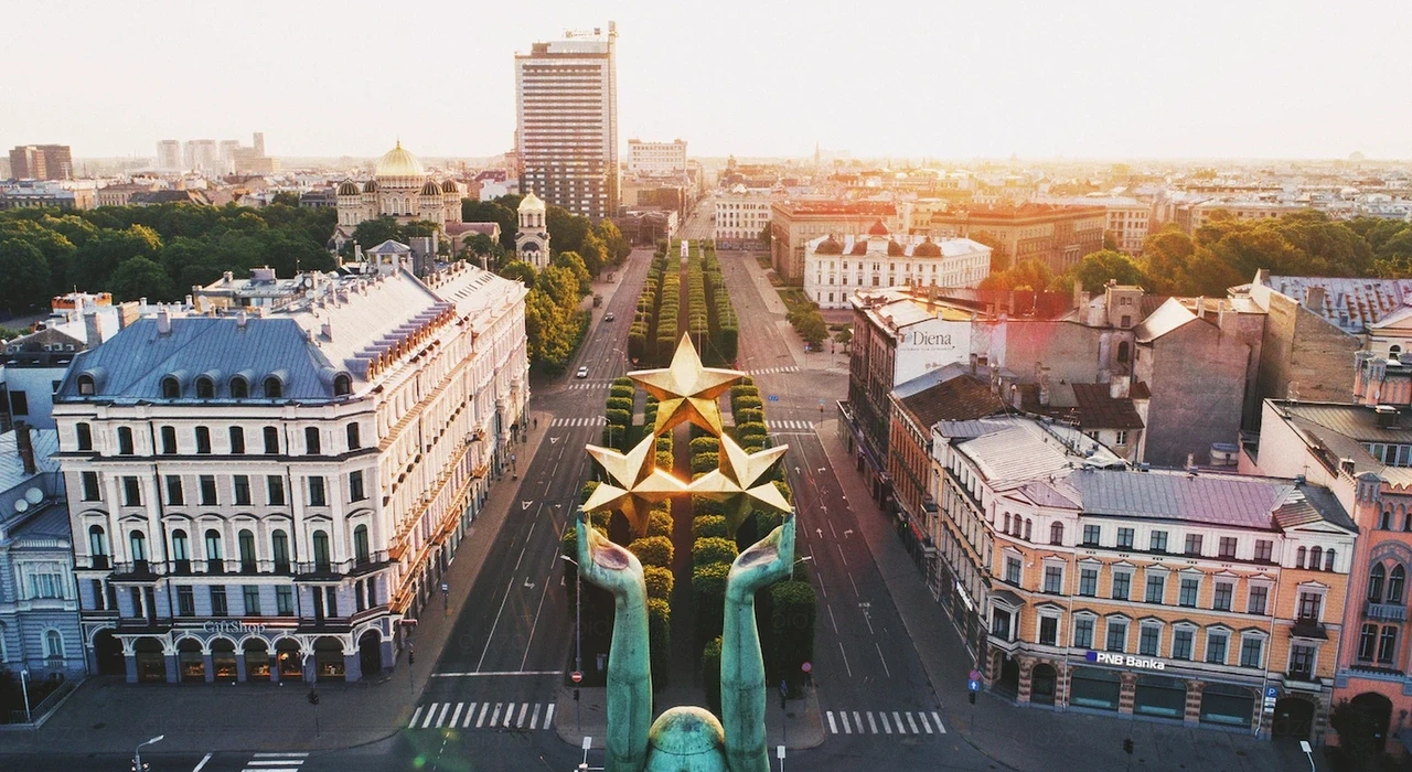 Памятник Свободы, Рига, Латвия