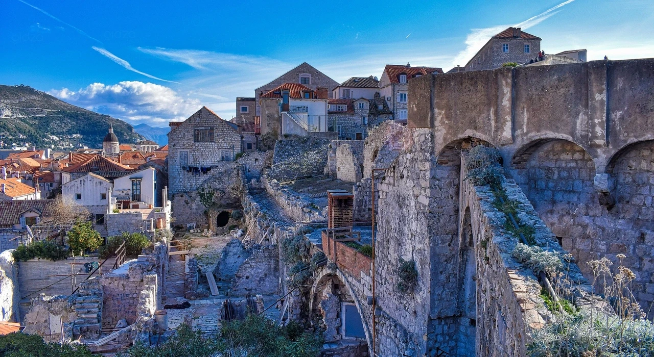 Крепостные стены Дубровника, Хорватия