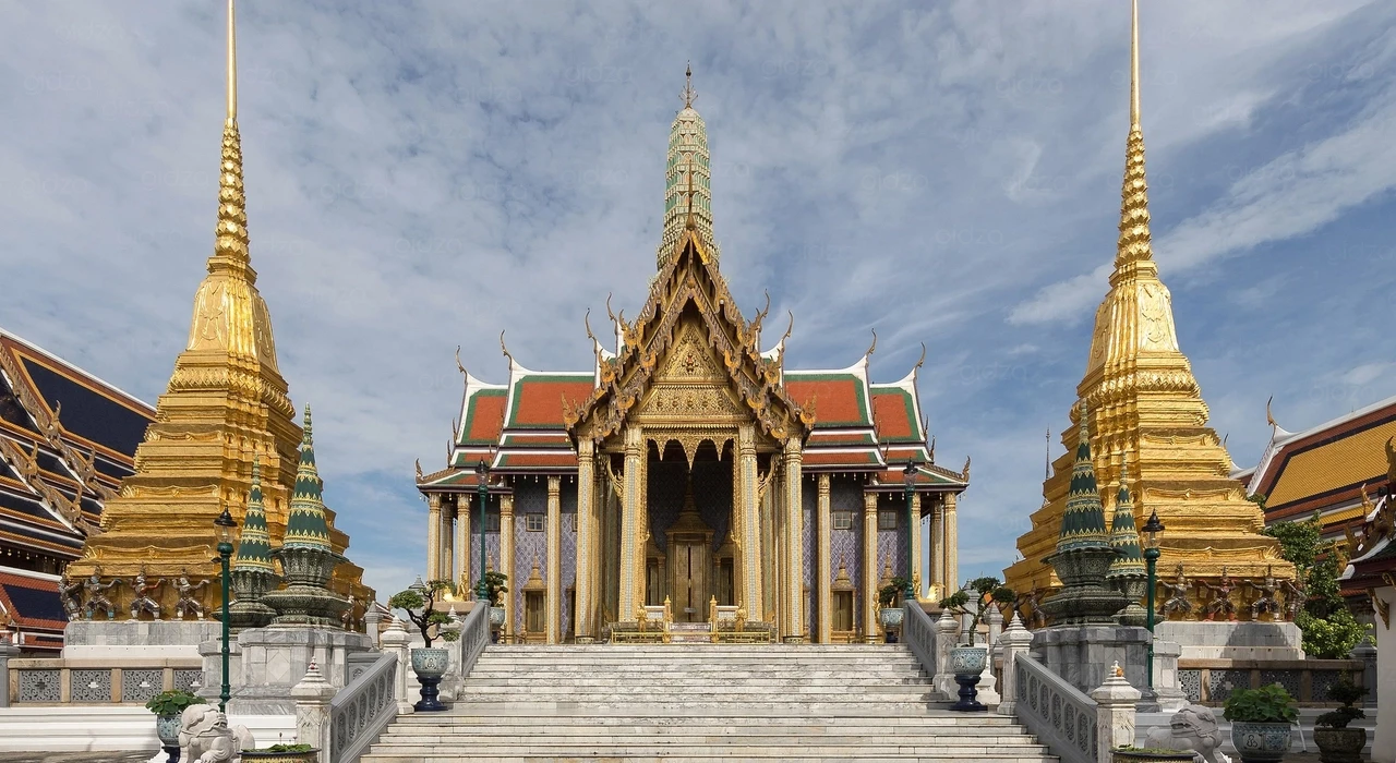 Ват Пхра Кео, Пхра Бором Маха Ратчаванг, Пхра Накхон, Бангкок, Таиланд
