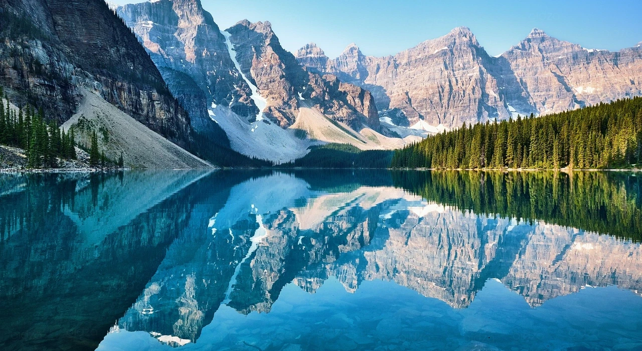 Озеро Морейн, Канада